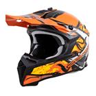 Zamp FX-4 ECE/DOT Helmet, Orange Graphic