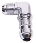 SRP 90° Elbow Bulkhead Union Fitting, Chrome Look
