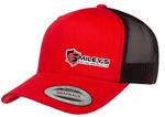 Smileys Red/Black Snapback Hat