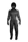 K1 Layla Ladies SFI 3.2A/5 Nomex Suit, Black/Grey