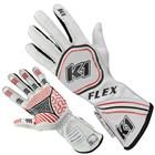 K1 Flex SFI/FIA Nomex Driver Gloves, White