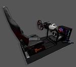 Twisted Tech Gold Racing Simulator with Oculus Quest 2 Virtual Reality