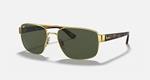 Ray-Ban RB3663, Polished Arista Gold/G-15 Green