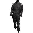 Zamp ZR-50F SFI/FIA Lightweight 3-Layer Straight Cuff Suit, Black
