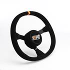 MPI 14 3-Bolt Suede Grip Steering Wheel, Asphalt Circle Track