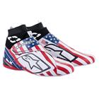 Alpinestars Supermono V2 Shoes, White/Bright Red/Blue