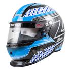 Zamp RZ-65D Carbon SA2020 Helmet, Flo Blue/Gray