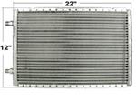 12 X 22 PARALLEL FLOW CONDENSER