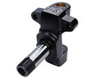 Ti22 Spindle with Steel Snout and Lock Nut, Black