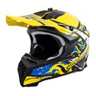 Zamp FX-4 ECE/DOT Helmet, Yellow Graphic