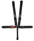 Simpson 55 5-Pt Latch & Link Pull Down Bolt-in Harness, All Black - Restraint Style