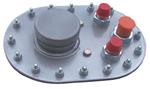 RCI Circle Track Fuel Cell Cap Assembly, -10 AN