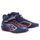 Alpinestars Tech 1-KX V2 Shoes, Ultramarine Blue/Red/Yellow