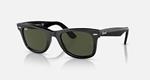 Ray-Ban Wayfarer Bio-Based, Polished Black/Green