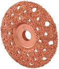 Allstar 23-Grit Rounded Grinding Disc, 4 Diam 5/8 Hole