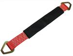 SRP 2 Red Ratchet Tie Down Axle Strap, 21 Length