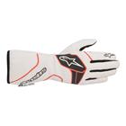 Alpinestars Tech 1-Race V2 Gloves, White/Black/Red