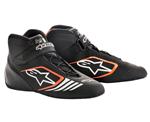 Alpinestars Tech 1-KX Shoes, Black/Orange Fluo