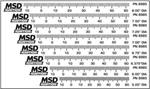 MSD Timing Tapes for Harmonic Balancers
