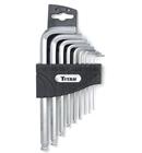 Titan Tools 9 piece SAE Ball Tip Hex Key Set