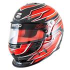 Zamp RZ-67D SA2025 Helmet, Flo Red Carbon Graphic