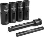 Titan Tools 6 pc. 1/2 Drive Flip Socket Set