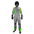 K1 Precision II SFI-5 Premium Nomex Suit, Gray/Green