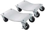 Allstar Aluminum Wheel Dollies with Deluxe Casters, Set of 2