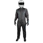 K1 GT2 SFI 3.2A/5 Suit, Black/FLO Blue