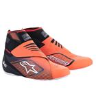 Alpinestars Tech 1-KZ V2 Shoes, Black/Orange Fluo