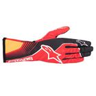 Alpinestars Tech 1-K Race S Youth V2 Future Gloves, Red/Tangerine