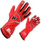 K1 Flight SFI/FIA Driver Gloves, Red