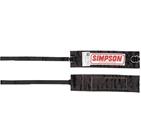 Simpson Jr. Arm Restraints, Individual Straps - Black