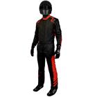 K1 Aero SFI-5 Premium Nomex Suit, Black/Red