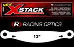 Racing Optics XStack Tearoffs, Stilo ST5 Lg Tall 2 mm Clear