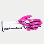Alpinestars Tech-1 K V3 Gloves, White/Fuchsia/Black