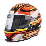 Zamp RZ-42Y Youth Snell CMR2016 Helmet Blk/Red/Org