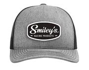 Smiley's Patch Trucker Hat - Heather Grey/Black