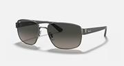 Ray-Ban RB3663, Polished Gunmetal/Grey Gradient