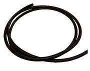 SRF Braided Stainless Steel Racing Hose, Black