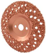 Allstar 16 Grit Rounded Grinding Disc, 7" Diam 7/8" Arbor Hole