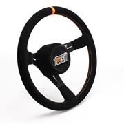 MPI 14" Alum 3.5" Dish Suede Grip Steering Wheel, Bandolero/Legends