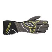 Alpinestars Tech 1-ZX V2 Gloves, Anthracite/Yellow Fluo/Black