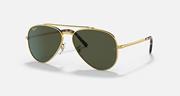 Ray-Ban New Aviator, Gold/Green