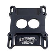 Wehrs 2-Barrel Into 4-Barrel Carb Slider, Flared Bore 1" Tall