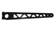 DMI Alum Pitman Arm, Long - Angle  Broach - Black