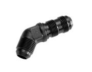 SRP 45° Elbow Bulkhead Union Fitting, Black