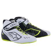 Alpinestars Tech 1-KX V2 Shoes, Black/White/Yellow Fluo