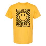 Smiley's Race Day Vibes Tee - Yellow