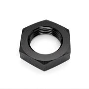 SRP Bulkhead Locknut Fitting, Black